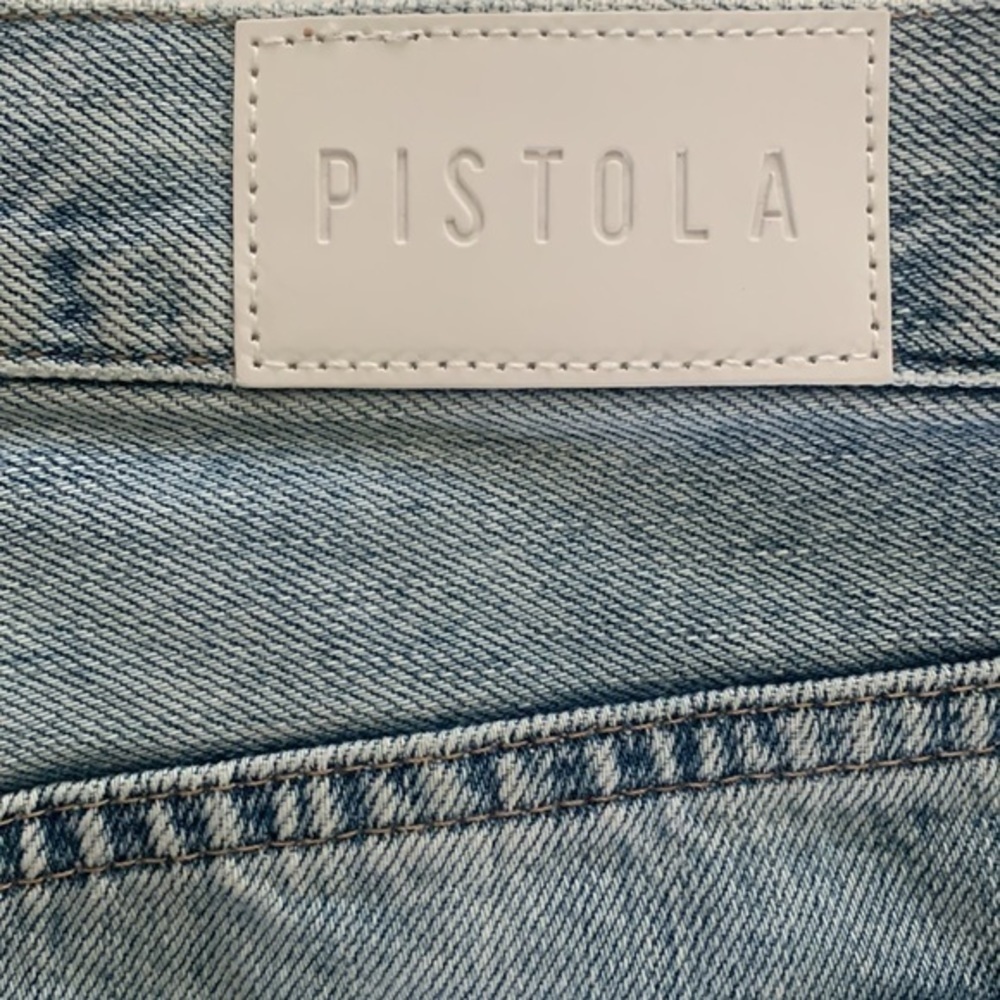 Pistola blue jean The Rumi distressed skirt - Picture 7 of 11